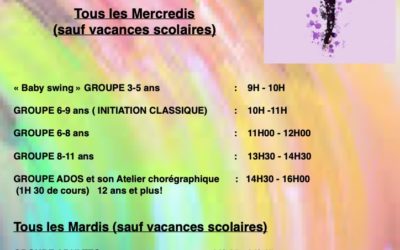 Programme danse 2020 – 2021