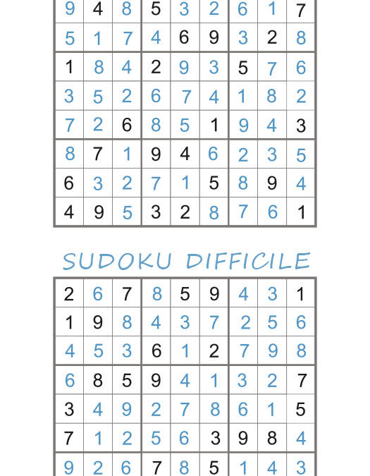 Solution Sudoku 2021