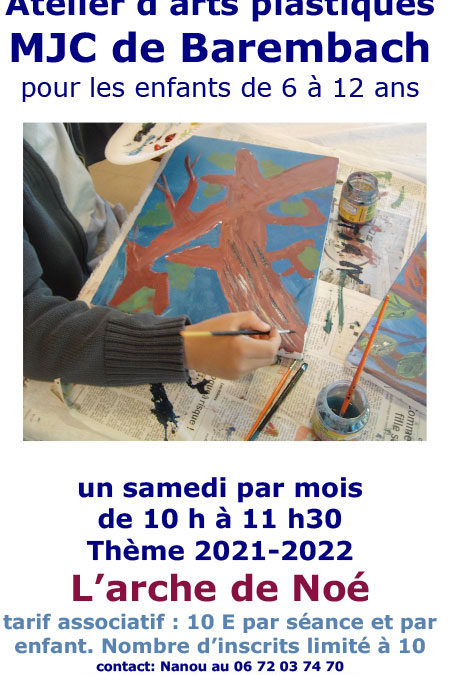 Atelier d’arts plastique