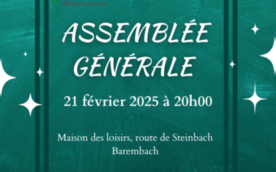 Invitation à l’Assemblée Générale de la MJC