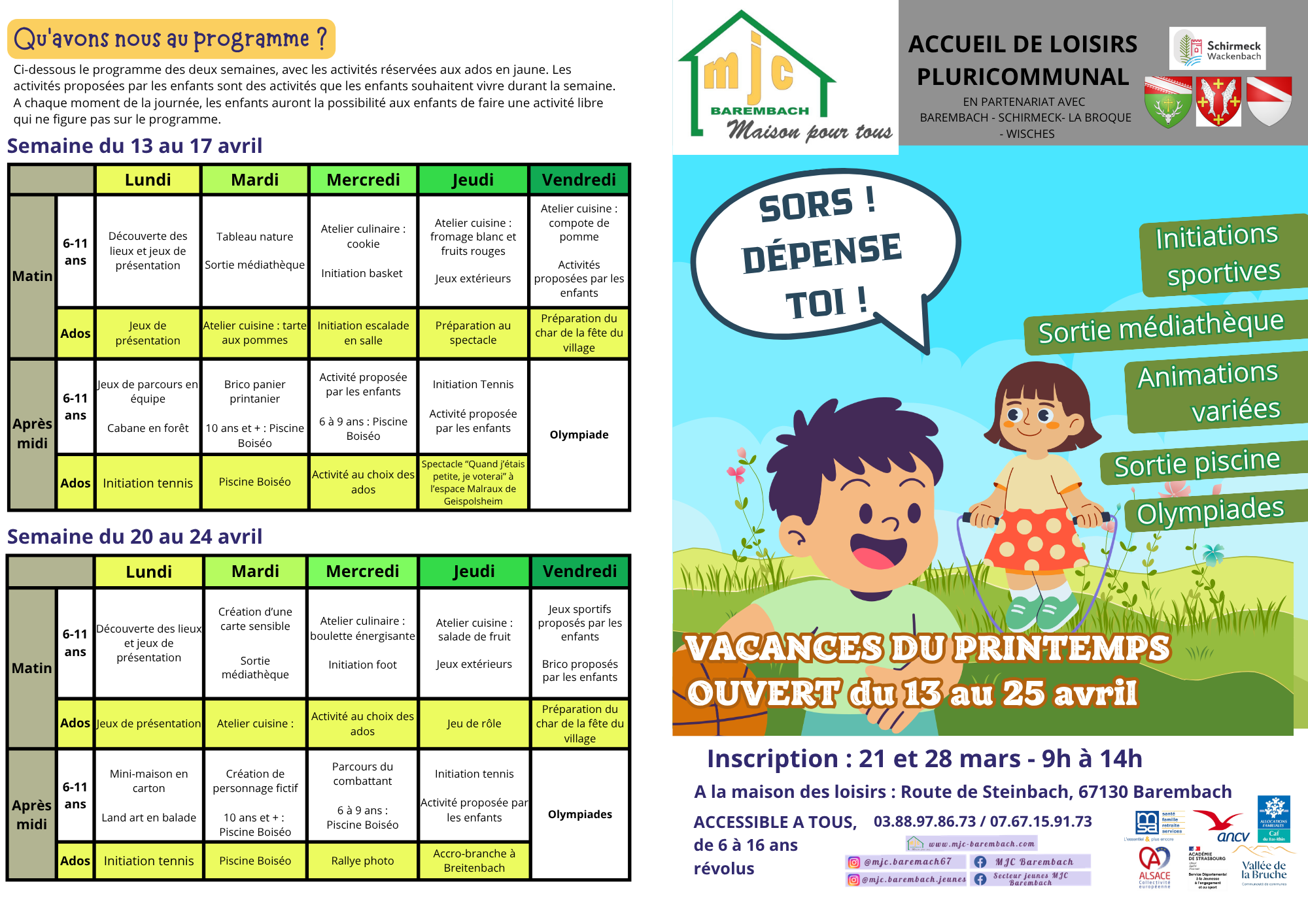 Première et quatrième de couverture